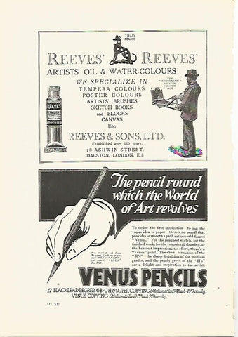 LAMINA PUBLICITARIA 7263: Reeves & Reeves