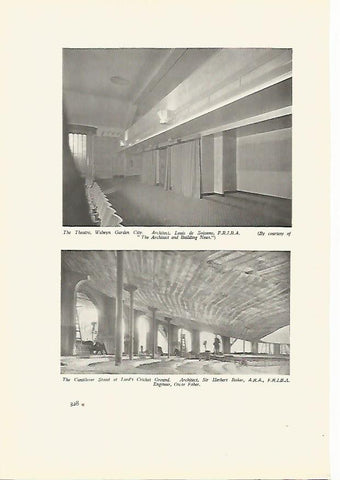 LAMINA 7272: El teatro de Welwyn Garden City