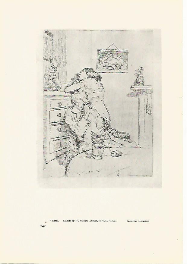 LAMINA 7277: Ennui por W. Richard Sickert