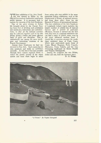 LAMINA 7294: Il Tirreno por V. Ghiringhelli