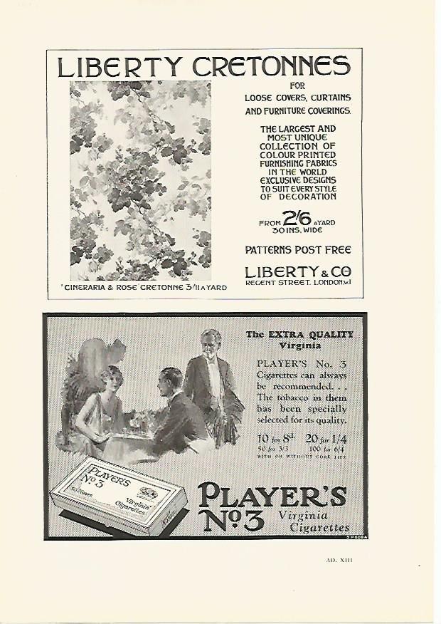 LAMINA PUBLICITARIA 7296: Liberty Cretonies