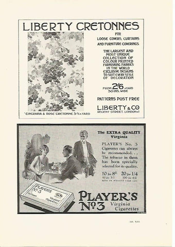 LAMINA PUBLICITARIA 7296: Liberty Cretonies