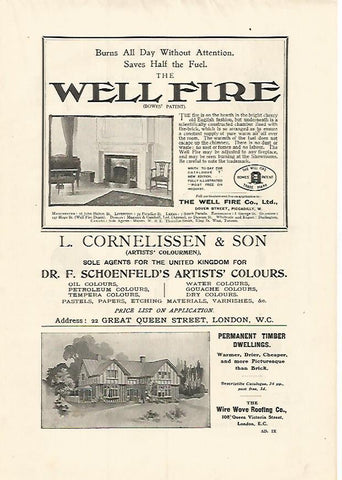 LAMINA PUBLICITARIA 7303: L. Cornelissen & Son