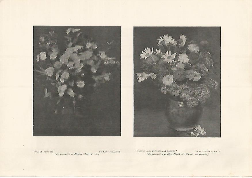 LAMINA 7315: Vase of Flowers por Fantin-Latour