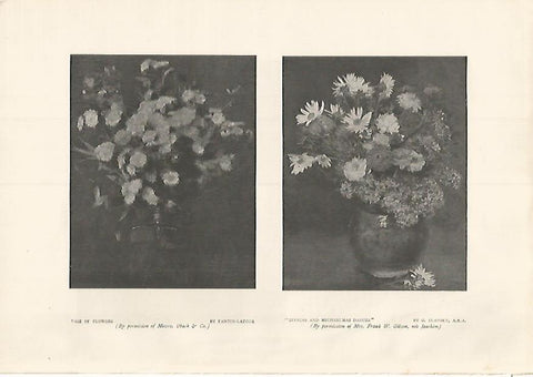 LAMINA 7315: Vase of Flowers por Fantin-Latour