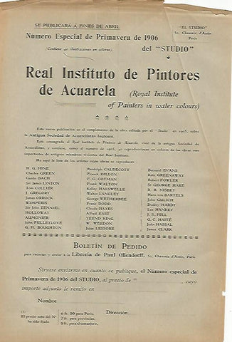 LAMINA 7317: Real Instituto de Pintores de Acuarela