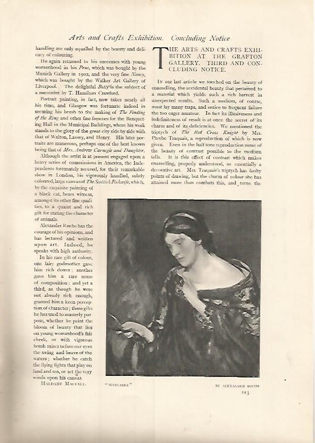 LAMINA 7323: Margaret por Alexander Roche