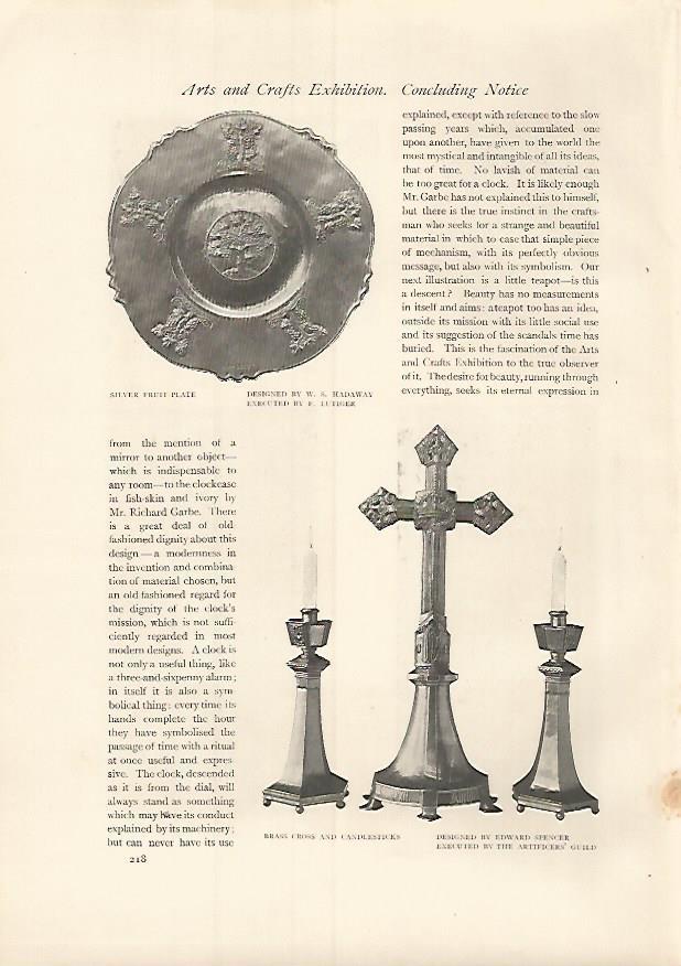 LAMINA 7326: Crucifijos por Edward Spencer