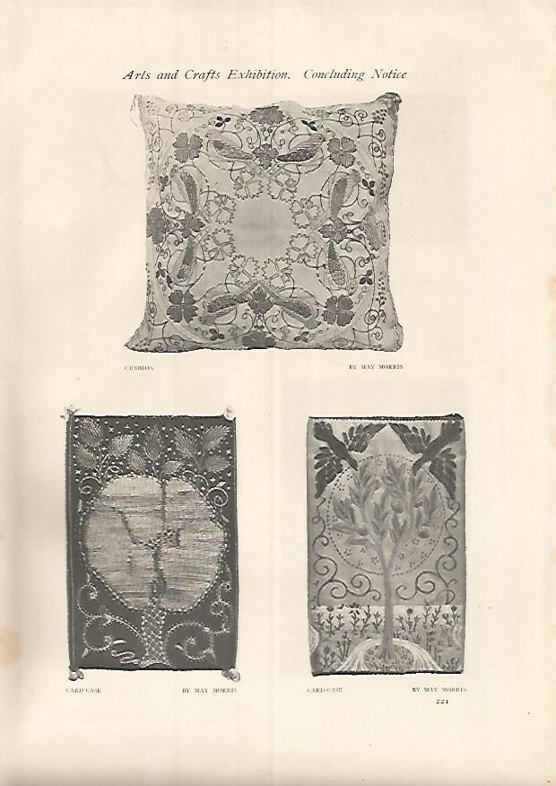 LAMINA 7327: Cojines por May Morris