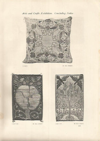 LAMINA 7327: Cojines por May Morris