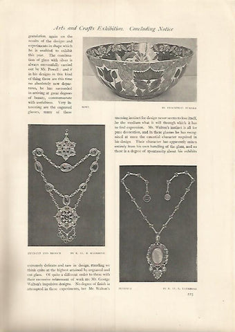 LAMINA 7329: Joyas de B. Rathbone