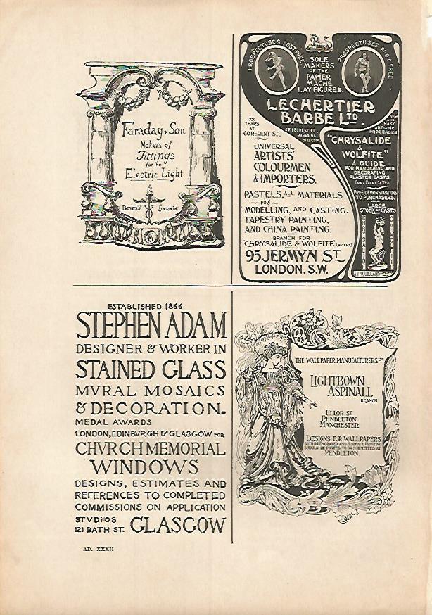 LAMINA PUBLICITARIA 7352: Lightbown Aspinall Branch