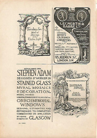 LAMINA PUBLICITARIA 7352: Lightbown Aspinall Branch