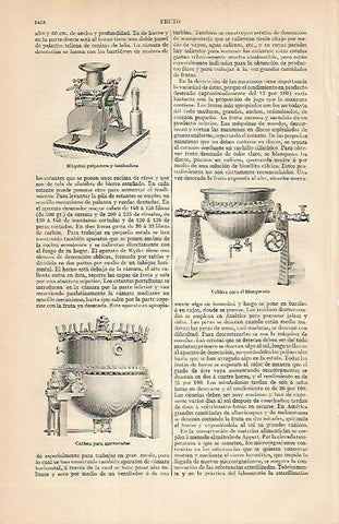 LAMINA ESPASA 3540: Maquinas para manipular frutas