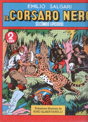 Serie Salgariana 19: IL CORSARO NERO 02 - Emilio Salgari (Editrice Comic Art 1980)