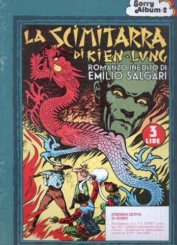 Sorry Album, Numero 02: LA SCIMITARRA DI KIEN- LUNG - Emilio Salgari (Sorry 1973)