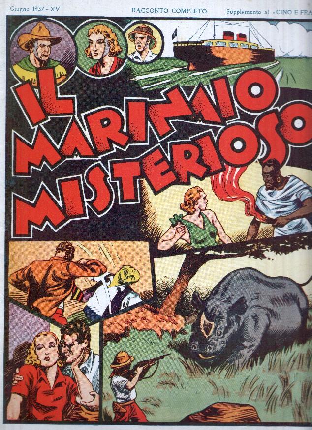 Suplemento CINO E FRANCO: IL MARINAIO MISTERIOSO (G. Nerbini)
