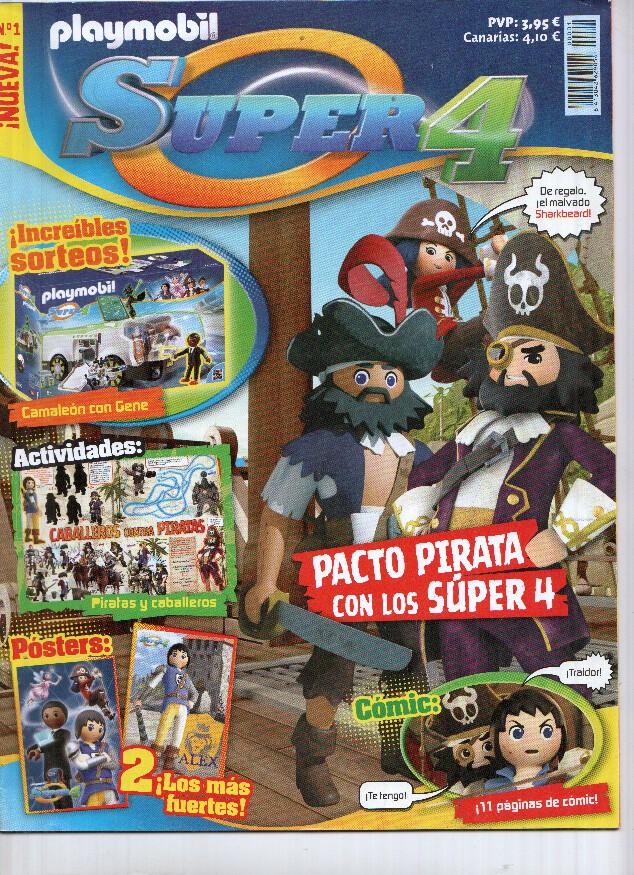 Revista Playmobil: SUPER 4: Numero 01 (Bauer Media Group 2015)