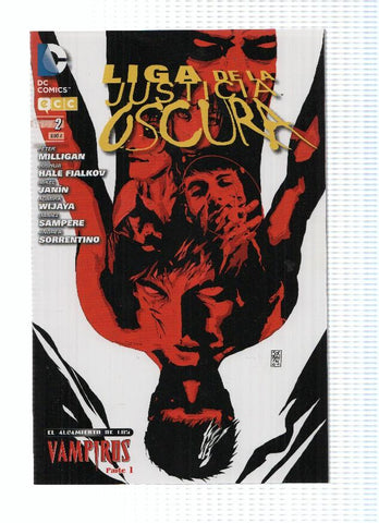 LIGA DE LA JUSTICIA OSCURA, Numero 02: El Alzamiento de los Vampiros (ECC 2012)
