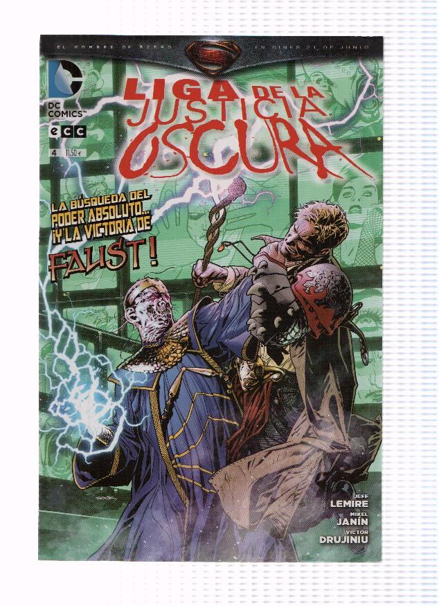 LIGA DE LA JUSTICIA OSCURA, Numero 04: LA SALA NEGRA (ECC 2013)
