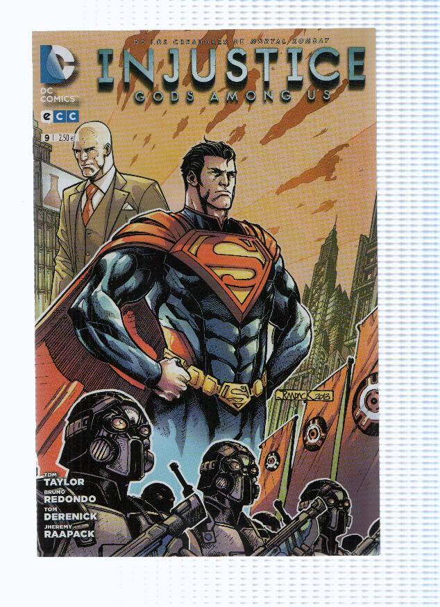 INJUSTICE GODS AMONG US, Volumen 01: Numero 09 (ECC 2013)