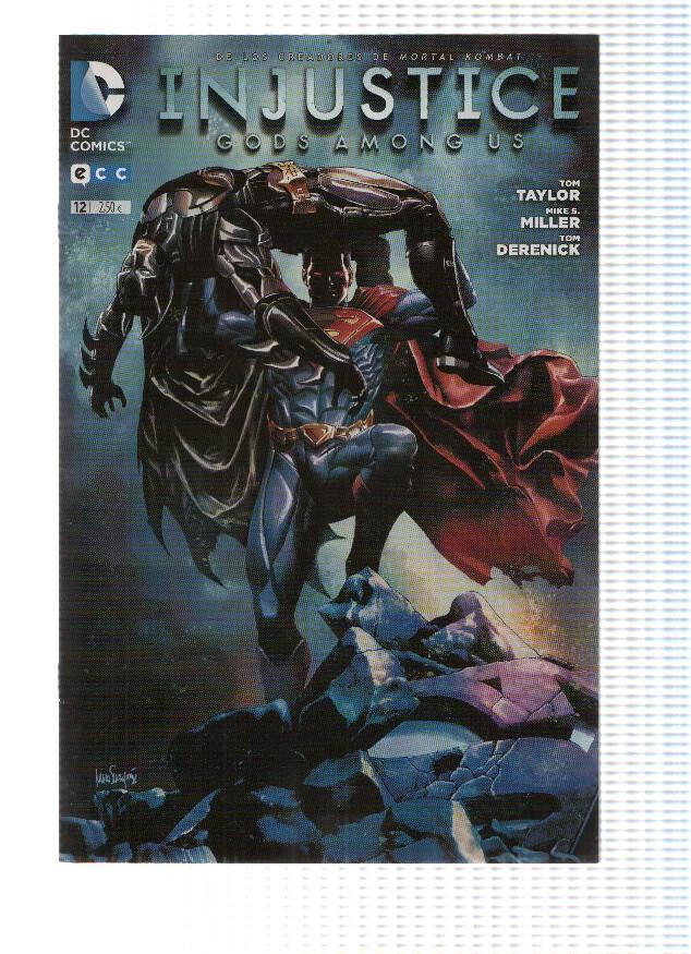 INJUSTICE GODS AMONG US, Volumen 01: Numero 12 (ECC 2013)
