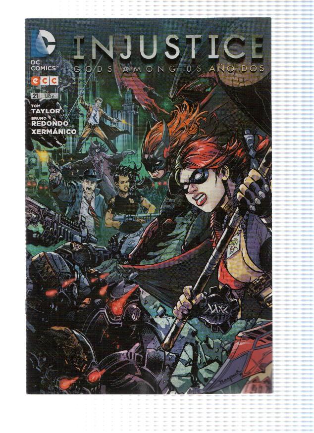 INJUSTICE GODS AMONG US, Volumen 01, Numero 21:  Siete Meses Despues (ECC 2013)