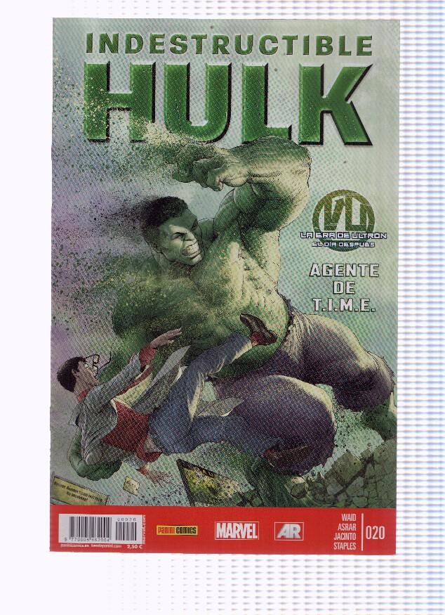 INDESTRUCTIBLE HULK, Año 2, Numero 20: Agente de T.I.M.E 4 (Panini 2013)