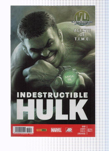 INDESTRUCTIBLE HULK, Año 2, Numero 21: Agente de T.I.M.E 5 (Panini 2013)