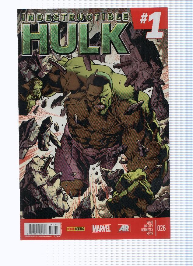INDESTRUCTIBLE HULK, Año 2, Numero 26: ¿Quien Disparo a Hulk?, 1 (Panini 2013)