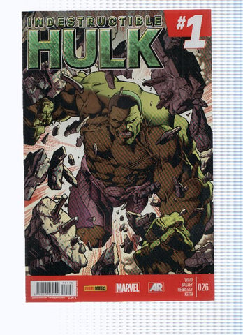 INDESTRUCTIBLE HULK, Año 2, Numero 26: ¿Quien Disparo a Hulk?, 1 (Panini 2013)