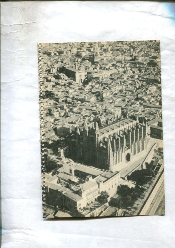 Lamina con vistas de: Catedral de Palma de Mallorca y Tarragona