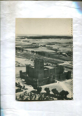 Lamina con vistas de: Pontevedra y Castillo de la Mota en Valladolid