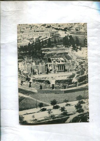 Lamina con vistas de: Palma de Mallorca y Teatro Romano de Merida