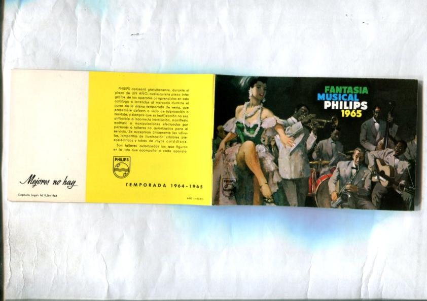 Propaganda de la firma Philips en 1965