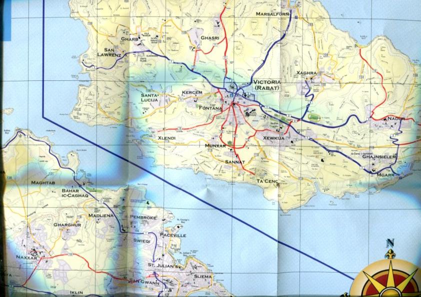 Folleto turistico de The Maltese Islands