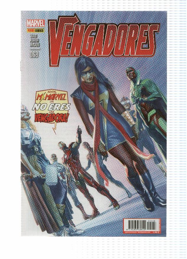VENGADORES, Año 6, Numero 68: ¡Reunios! 5 (Panini 2016)