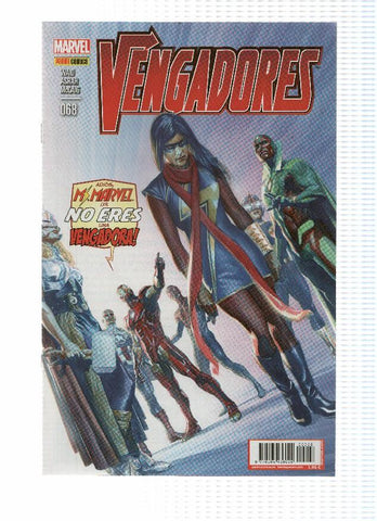 VENGADORES, Año 6, Numero 68: ¡Reunios! 5 (Panini 2016)