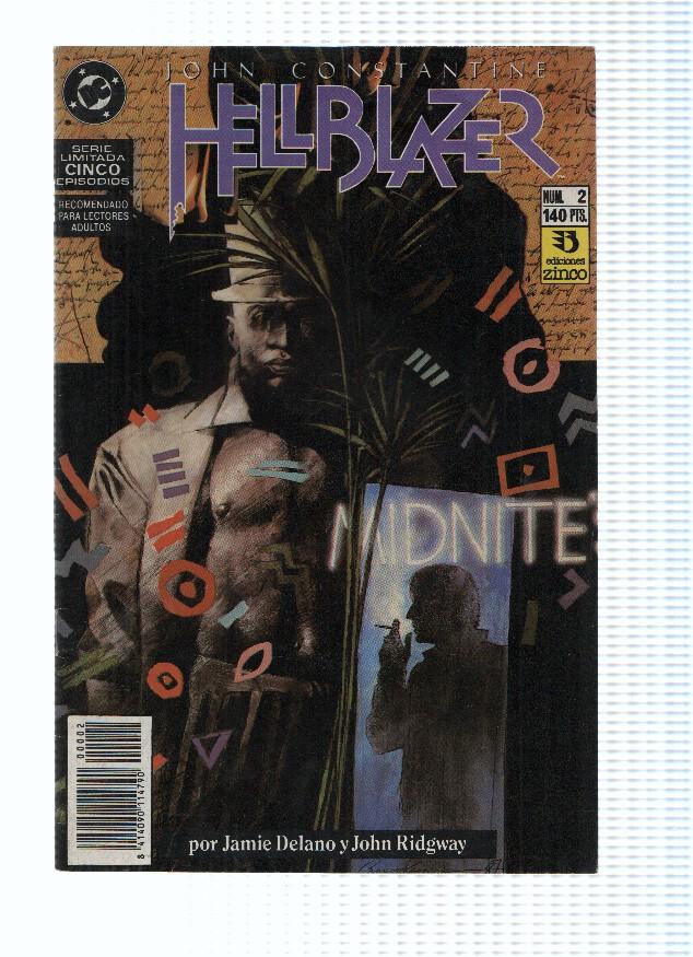 John Constantine, HELLBLAZER, Volumen 01, Numero 02: Festin de Amigos (Zinco 1989)