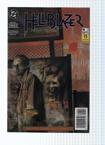 John Constantine, HELLBLAZER, Volumen 01, Numero 03: Ir a por Todas (Zinco 1989)