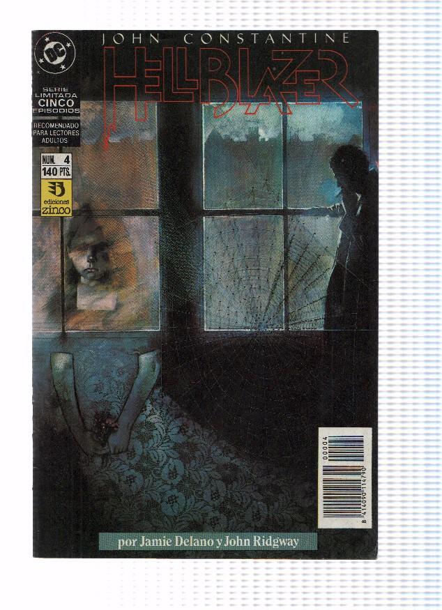 John Constantine, HELLBLAZER, Volumen 01, Numero 04: Esperando al Hombre (Zinco 1989)