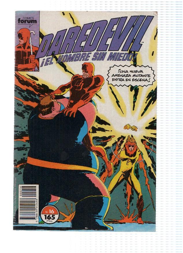 DAREDEVIL, Volumen 2, Numero 16: Extraño Solitario (Forum 1990)