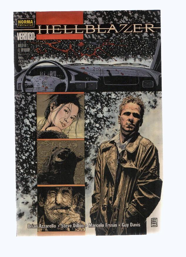 HELLBLAZER: HIELO EN EL INFIERNO, Coleccion Vertigo, Numero 242 (Norma Editorial 2004)