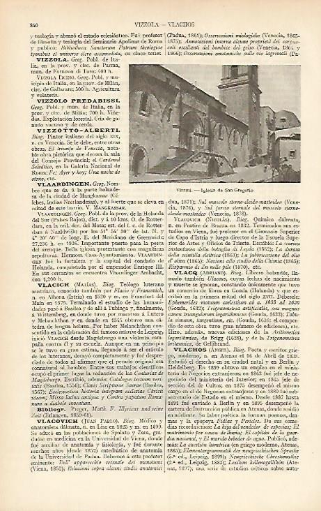LAMINA ESPASA 4164: Iglesia de San Gregorio en Vizzini Italia