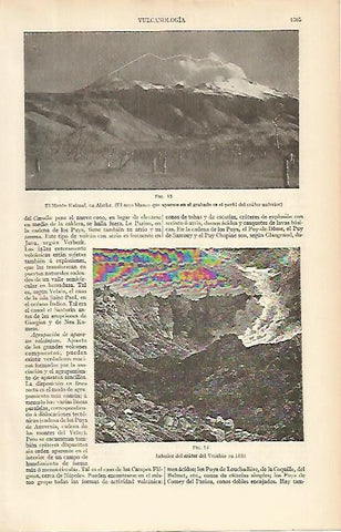 LAMINA ESPASA 4180: Monte Katmal en Alaska