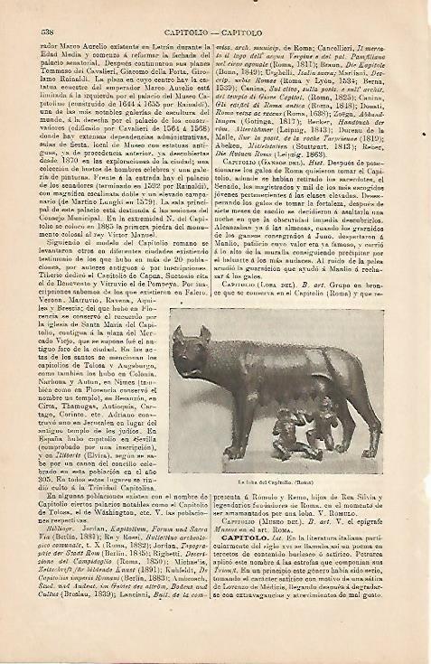 LAMINA ESPASA 4258: La Loba del Capitolio de Roma