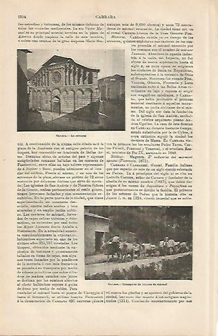 LAMINA ESPASA 4367: Catedral de Carrara