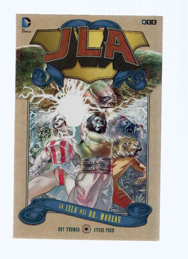 JLA : LA ISLA DEL DR. MOREAU - Roy Thomas (ECC 2014)