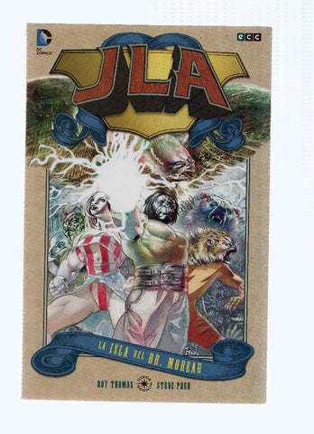JLA : LA ISLA DEL DR. MOREAU - Roy Thomas (ECC 2014)