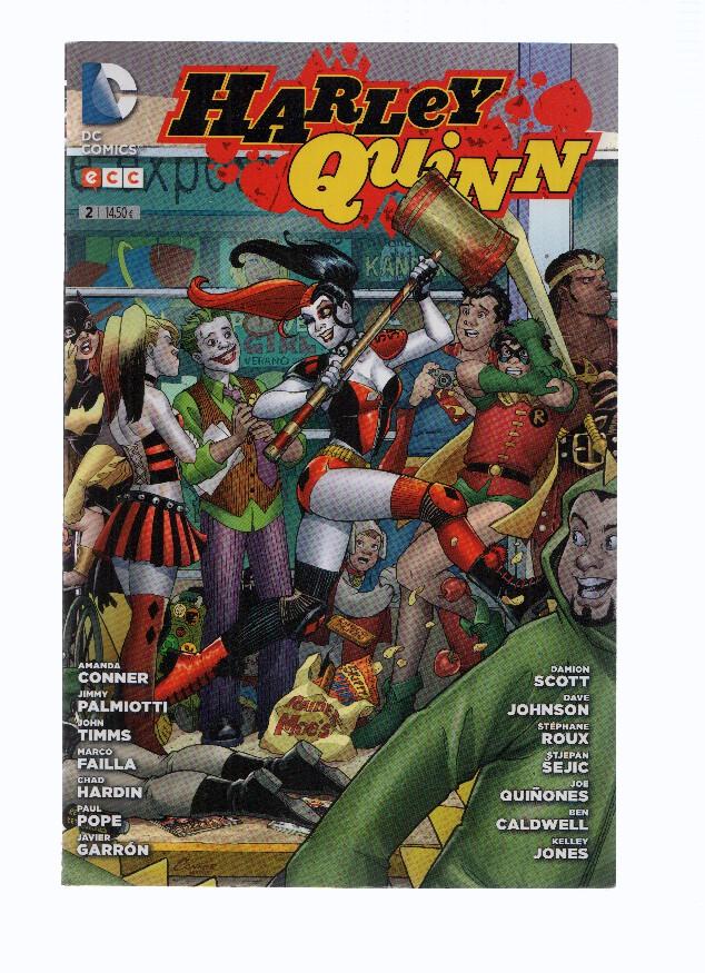 HARLEY QUINN, Numero 02: San Diego Comic Con Internacional - Amanda Conner (ECC 2015)